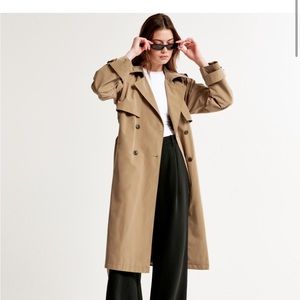Abercrombie trench coat